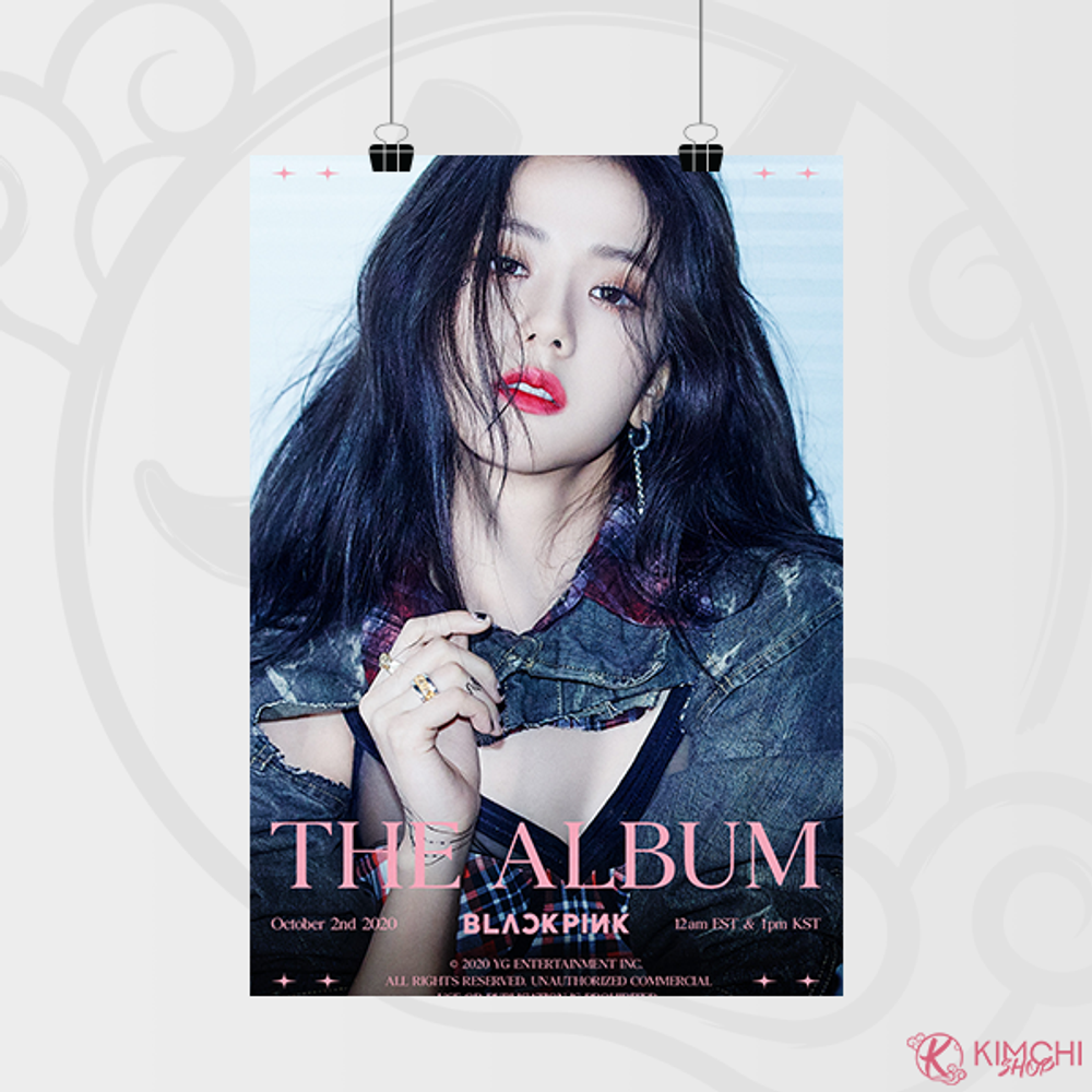 Постер А4 - BLACKPINK - The Album