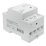 Контактор модульный КМ 63А 4NO 230В АС (3 мод.) AVERES EKF