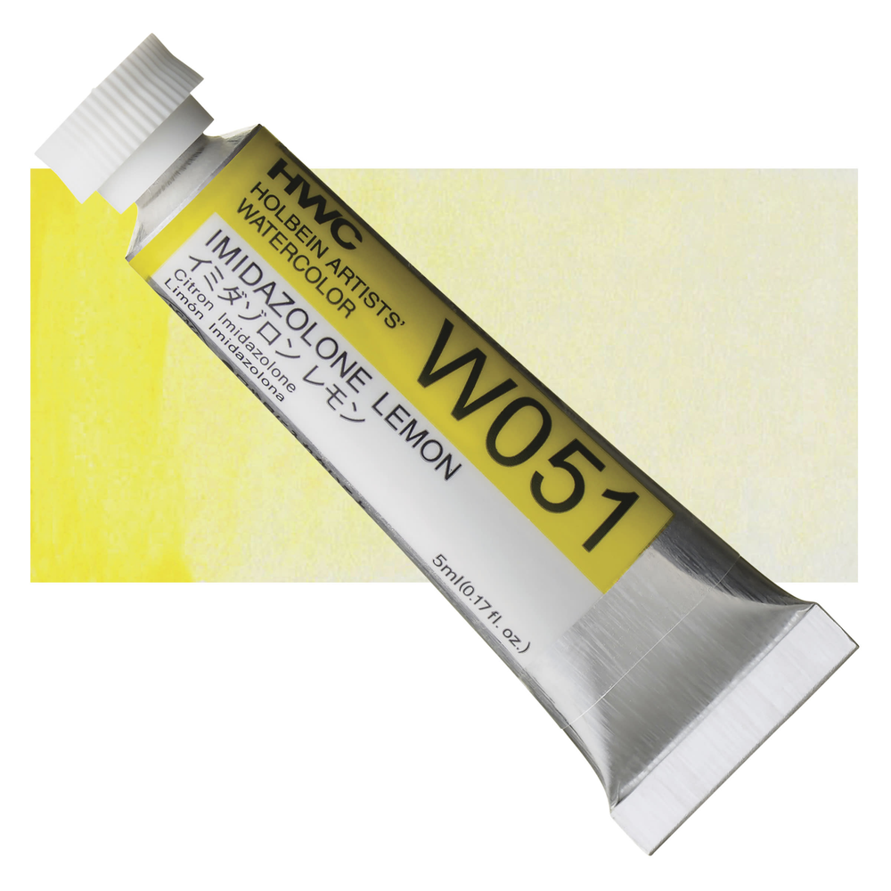 Акварель Holbein 5 мл. 051 [B] Imidazolone Lemon