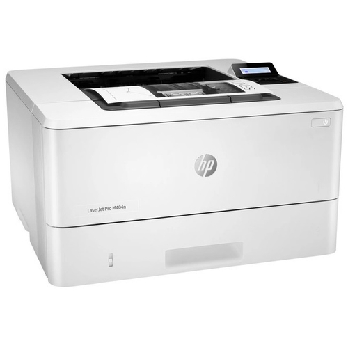 Принтер HP LaserJet Pro M404n, лазерный, A4, 38 стр/мин, 4800x600 dpi, 256Mb, LCD, RJ-45, USB2.0 (W1A52A)