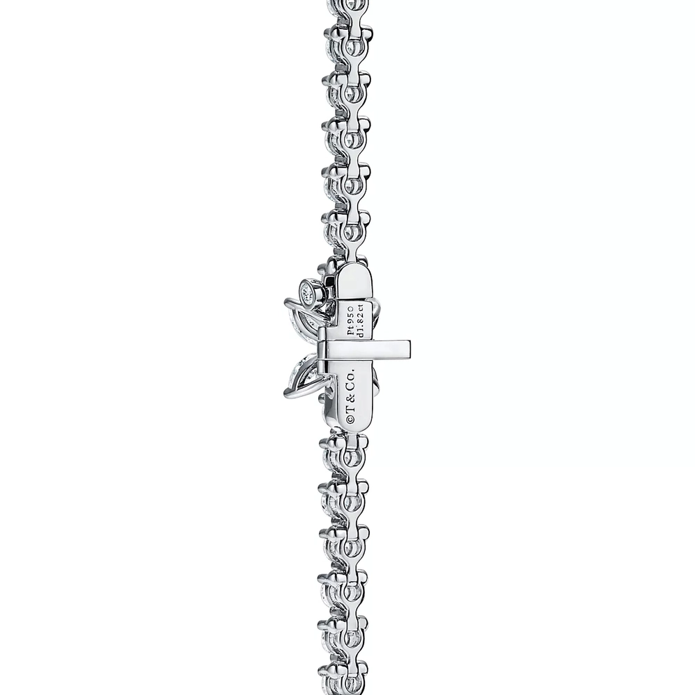 Браслет из платины и бриллиантов, Tiffany 💠Tennis Bracelet