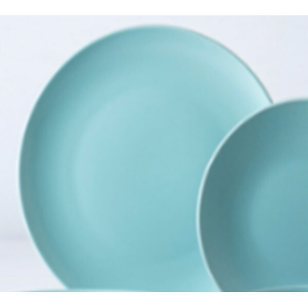 Тарелка керамическая 20см «Матовая глазурь» нежная мята