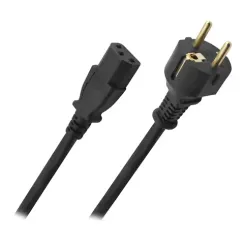 Oehlbach PERFORMANCE Powercord C13 Black 3m