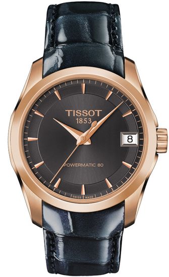 Женские часы Tissot T035.207.36.061.00 Couturier Powermatic 80 Lady