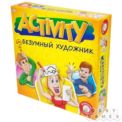 Активность (Activity): Безумный художник Попробуем-ка нарисовать у себя на лбу!