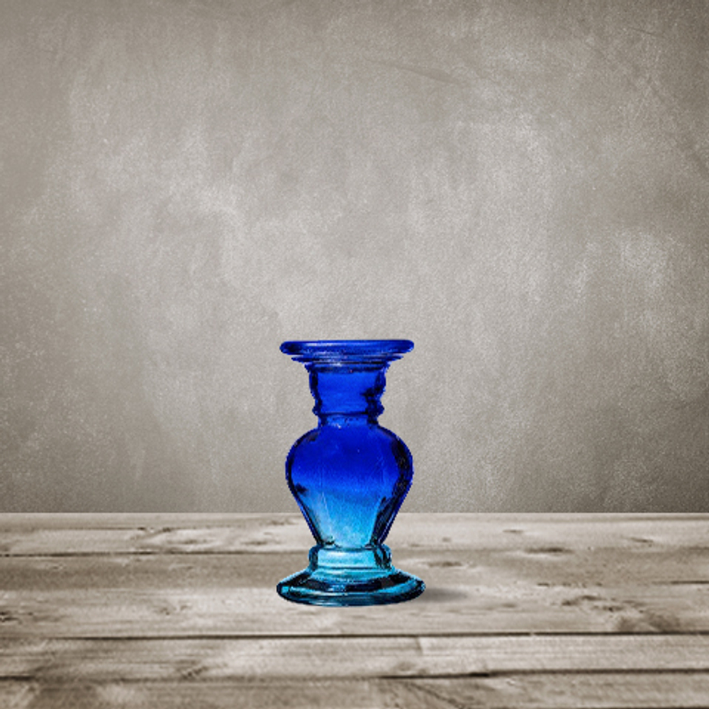 Подсвечник 20 см San Miguel синий Испания фото