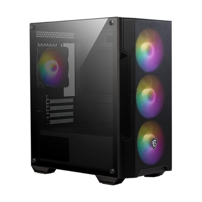 Корпус MSI MAG Forge M100A черный, без БП, mATX