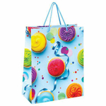 Пакет подарочный 26x13x32см. "Кексики" ламинированный (Золотая сказка)