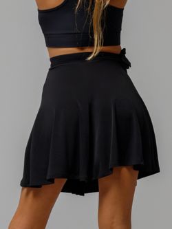 Юбка Gode Pareo mini, Черный