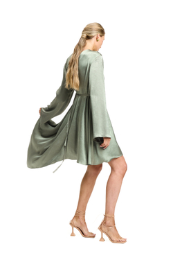 Платье ассиметричное Invitation olive