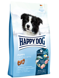 Happy Dog Fit & Vital Puppy (птица, лосось, рыба, ягненок, мидии)