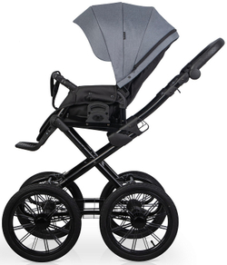 Детская коляска Riko Basic Montana X Prestige 2 в 1 52 Grey (серый)