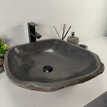 Раковина из речного камня RS-65405 52*52*16 0862