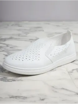 Мокасины летние с перфорацией