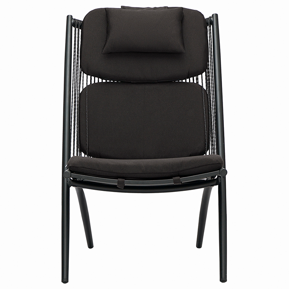 Кресло hakon, черное