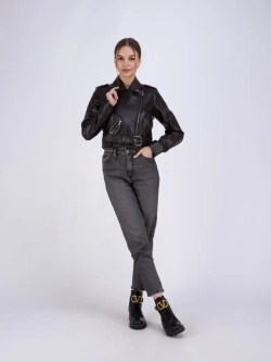 Косуха женская натуральная куртка кожаная Турция