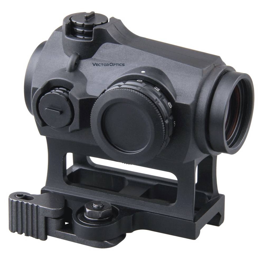 Коллиматорный прицел Vector Optics Maverick 1x22 MIL (закрытый, объектив 22мм, 3 МОА, метка точка, picatinny/weaver, IPХ4)