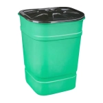 Бочка-бак 250л. с крышкой (квадратная)