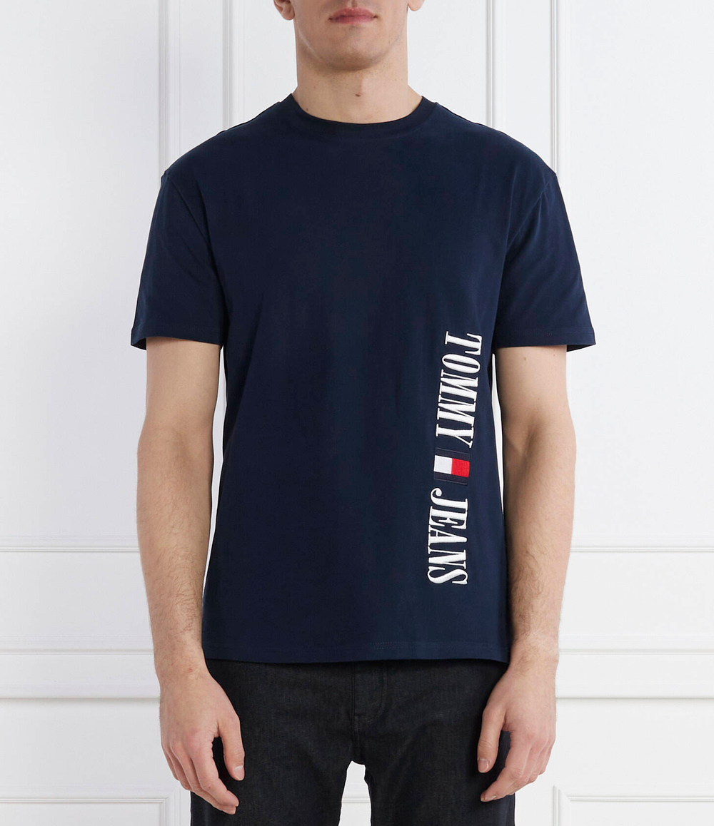 Футболка Tommy Jeans - темно-синий(DM0DM18295)