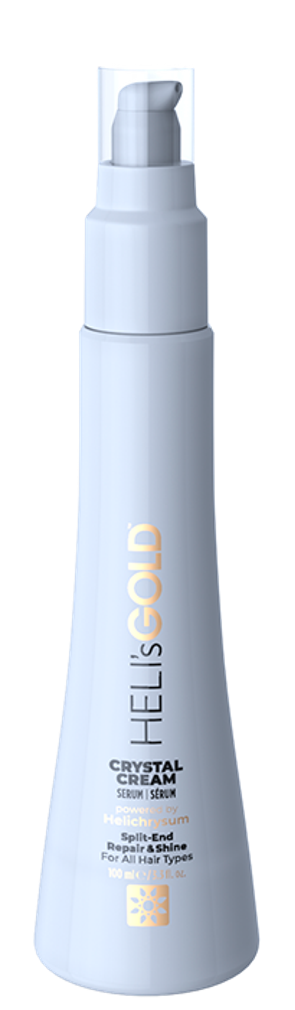 Сыворотка HELI's GOLD Crystal Cream для питания и увлажнения волос - 100 мл.
