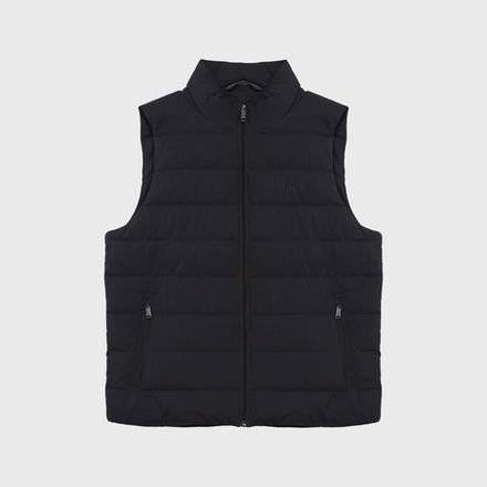 Утепленный жилет Calvin Klein Sleeveless Mock Neck Vest Asphalt