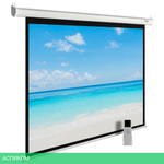 Проекционный экран Cactus MotoExpert белый (CS-PSME-300x225-WT)