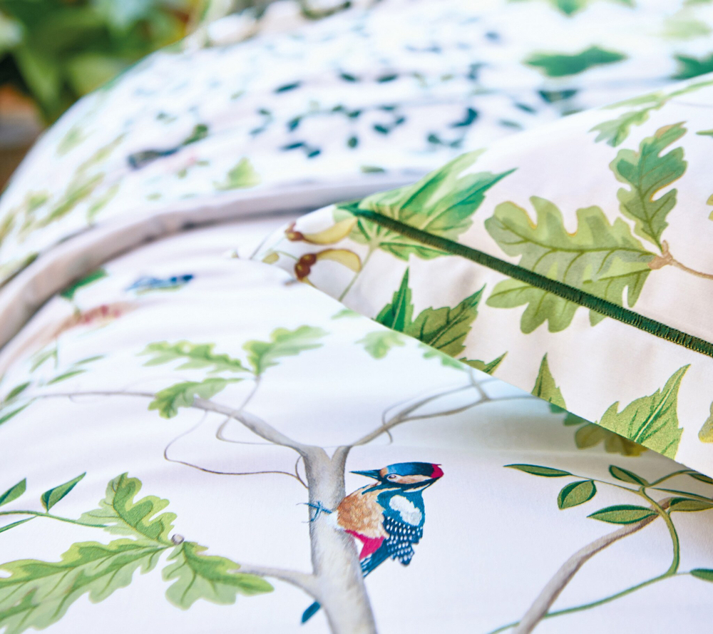 Постельное белье 2 спальное евро Blanc des Vosges Grandeur Nature