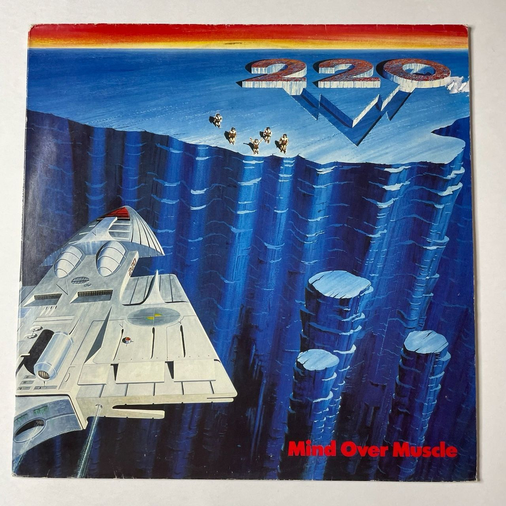 Винтажная виниловая пластинка LP 220 V Mind Over Muscle (Польша 1986)