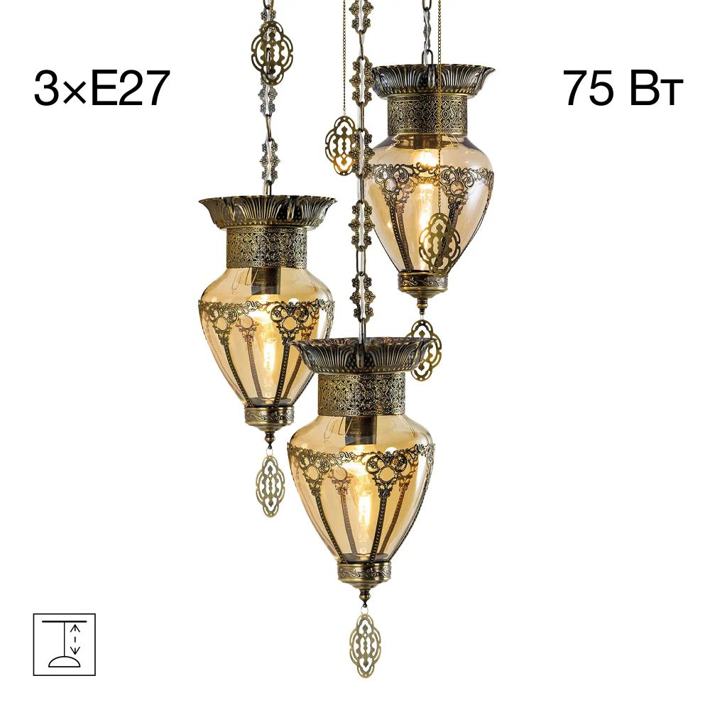 Citilux Каир CL419233 Подвесной светильник Бронза