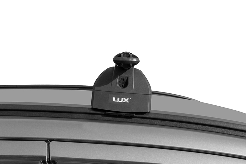 Багажная система LUX с дугами 1,2м аэро-классик (53мм) для Kia Soul II 2015-  с интегр. рейл.