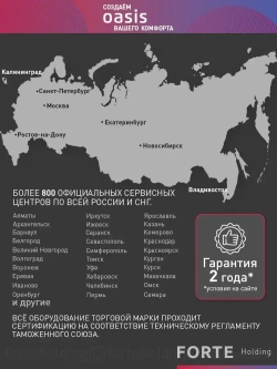 Угловая шлифовальная машина УШМ Oasis Eco AG-72/125 Eco, 720 Вт, 125 мм / болгарка электрическая 125