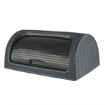 Хлебница плетеная цвет антрацит в индивидуальной упаковке 05330