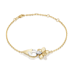 Браслет из лимонного золота c бриллиантами Артикул: 05-0733-00-101-1121