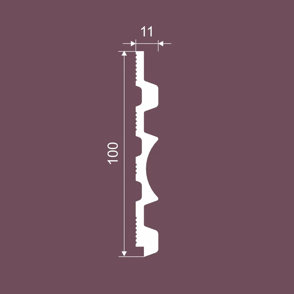 Стеновая панель Ecopolymer, 280x10 см