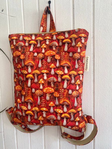 В ПУТИ, МУХОМОРЫ, ГРИБЫ, 100% хлопок 3