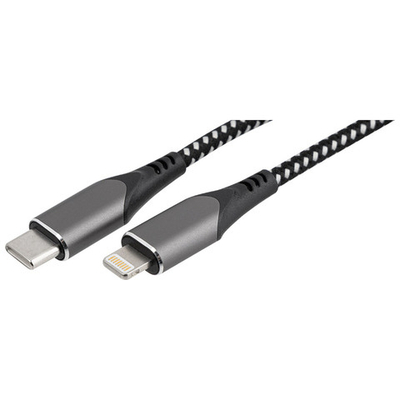 Кабель Energy ET-52 PRO USB-С/Lightning (для продукции Apple), 1 м, мощность 27 Вт