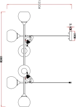 Подвесная люстра Arte Lamp GEMELLI A2150SP-6WG