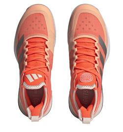 Женские Кроссовки теннисные Adidas Ubersonic 4 W - solar orange/taupe/ecru tint