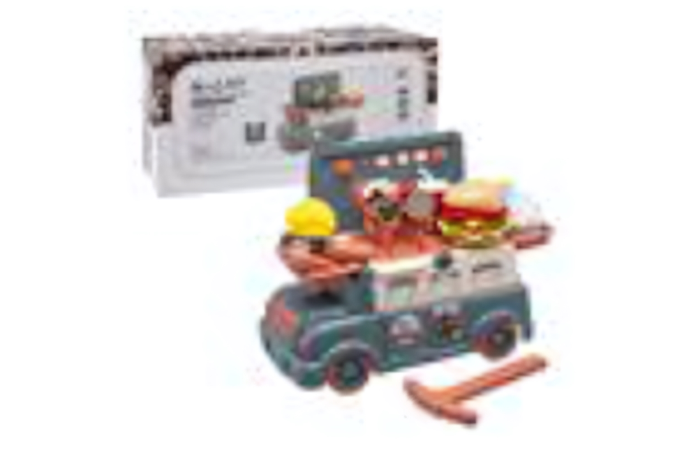 Игровой набор "Фастфуд", свет/звук, в коробке, TM "S+S"