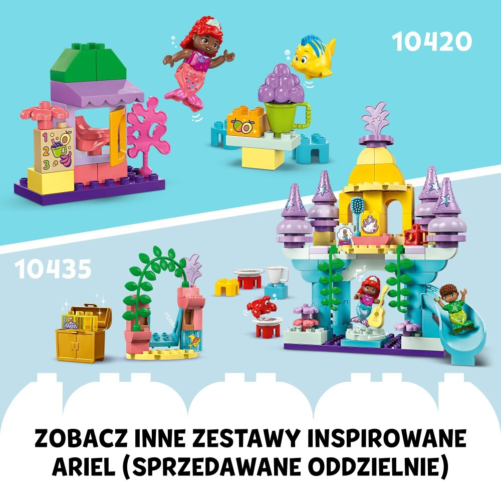 LEGO DUPLO Disney - Подставка для кофе Ариэльки и Флоры 10420 / артикул   10420  / GTIN 5702017583594