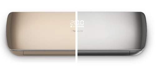 Внутренний блок настенного типа Hisense Premium Slim Design Free Match DC Inverter AMS-09UR4SPSC4(W/C) Серебристый