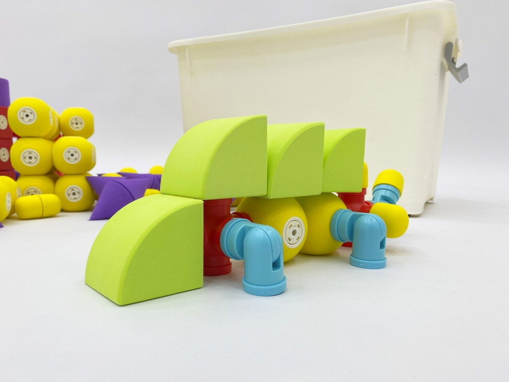 Мягкий магнитный конструктор Макки Гигант