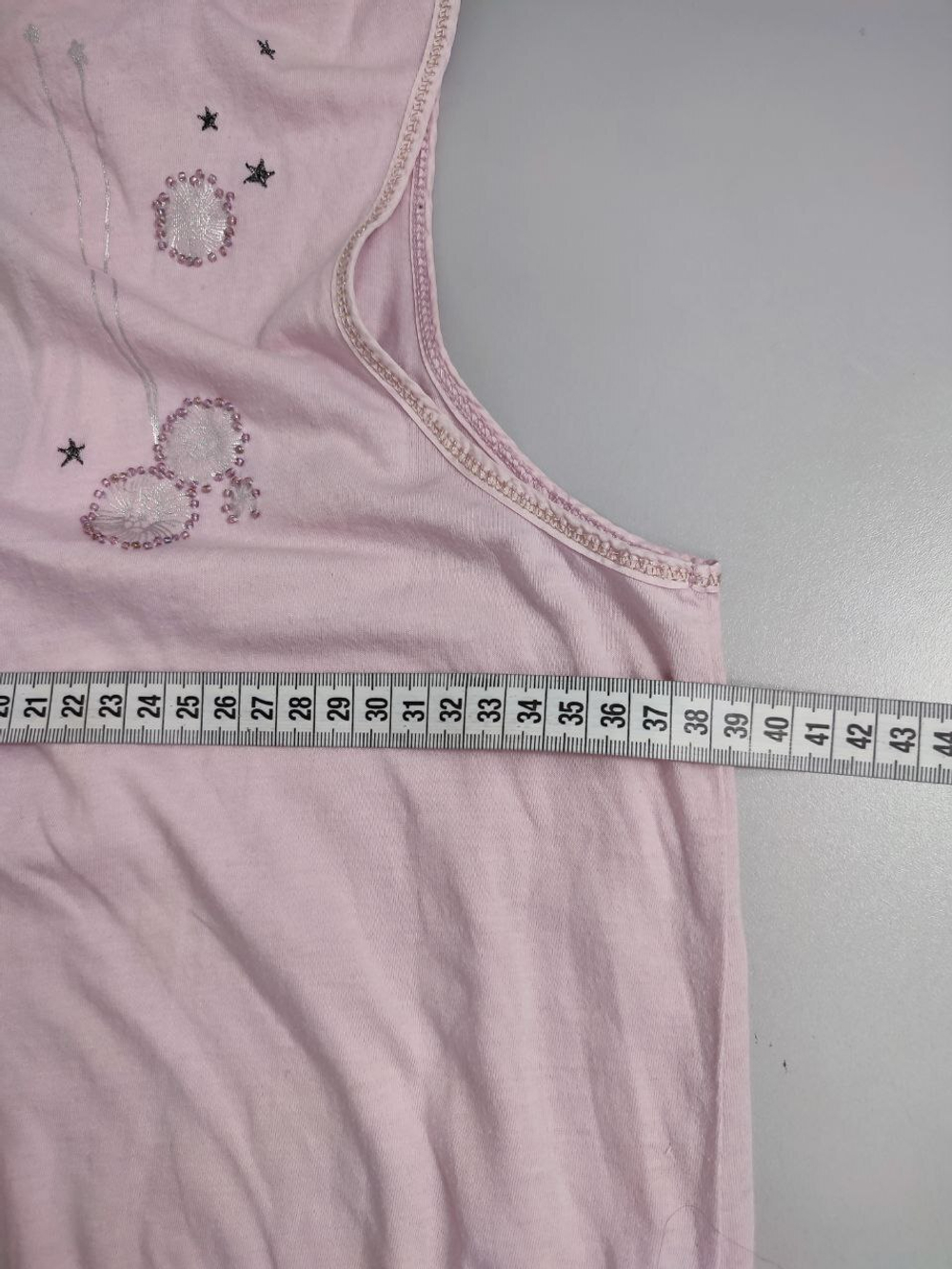 Блуза розовая с завязками на спине 42-44 размер