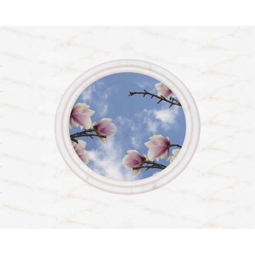 Панель потолочная ПВХ Novita 3D Магнолия