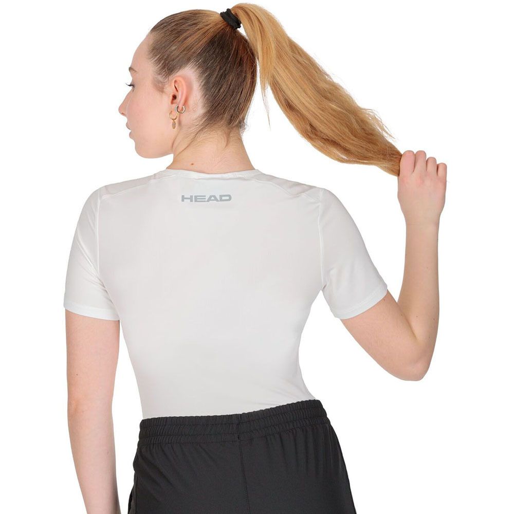 Футболка женская HEAD Club 22 T-Shirt W 814431-WH-S, размер S