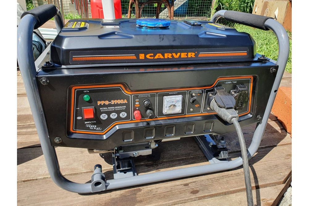 Генератор Carver PPG- 3900А бензин
