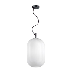 4752/1 PENDANT ODL21 411 белый/черный Подвес E27 60W ROOFI