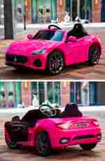 Детский электромобиль "Maserati GC-SPORT" S302, розовый