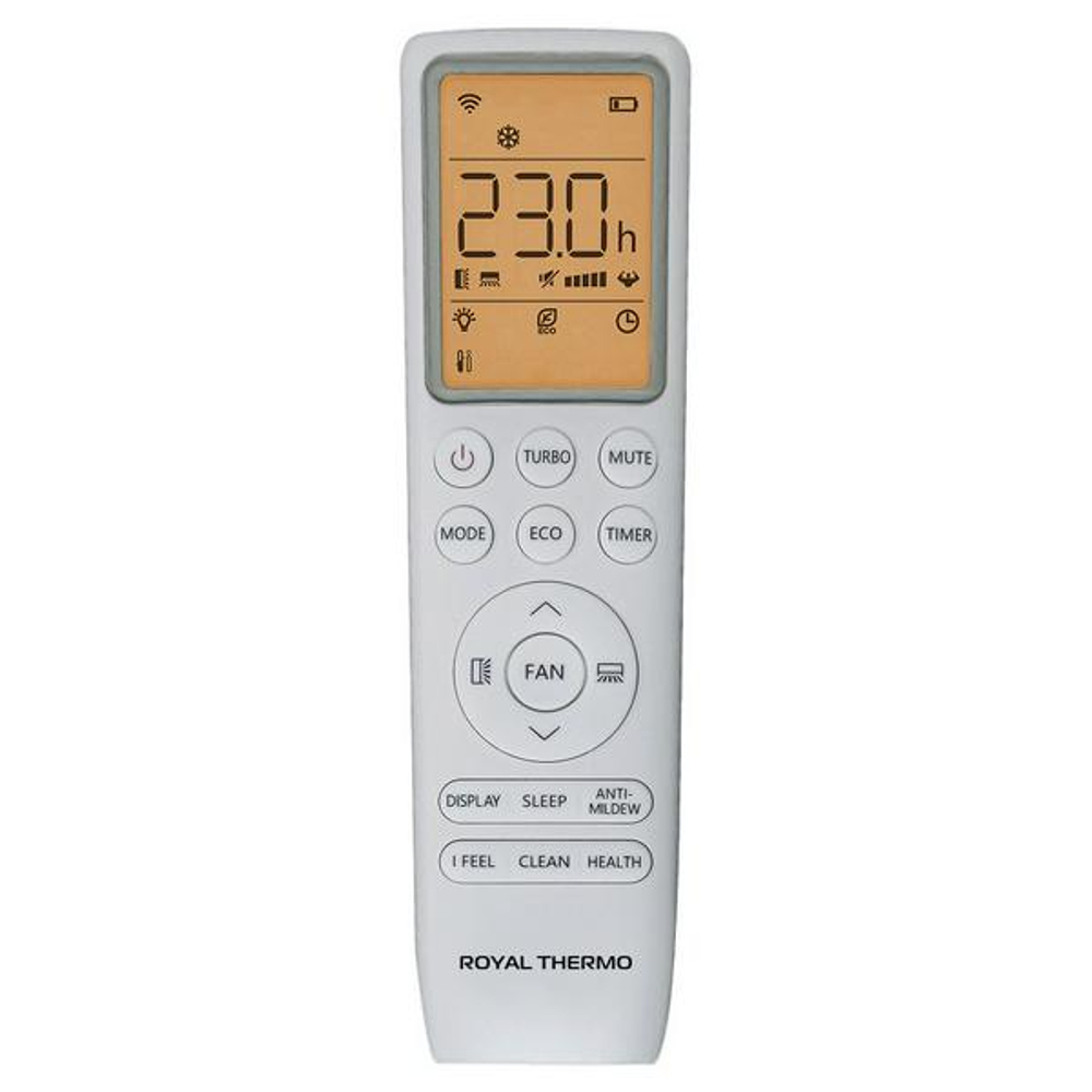 Сплит-система ROYAL THERMO, BAROCCO DC BLACK Inverter, RTBI/in-12HN8/black / RTBI/out-12HN8/black