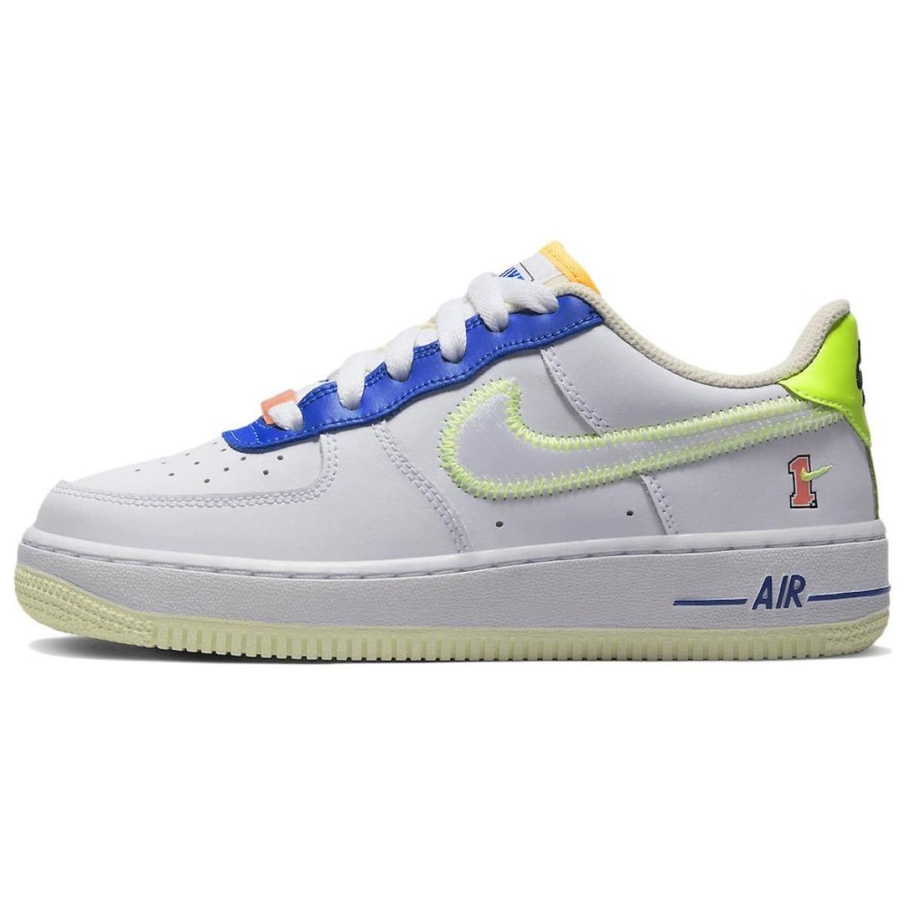 Кроссовки Nike Air Force 1 LV8 GS Player One - Ghost Green